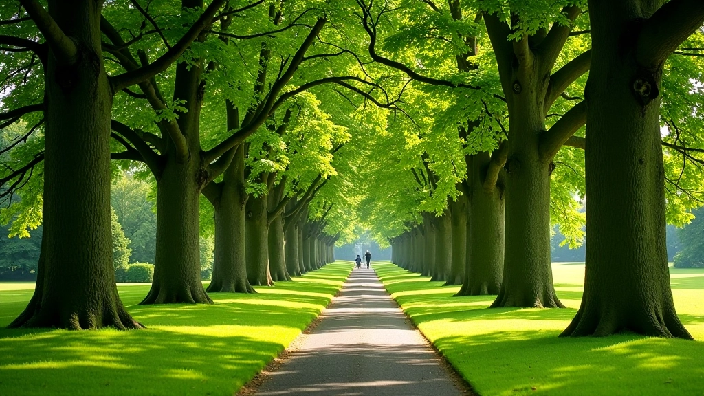 Tree avenue at Castletown Cox parkland